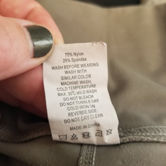 Zyia Active Leggings, Size 6-8, Grayish Tan - Picture 6 of 6